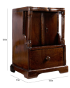 Wenge Solid Wood Temple